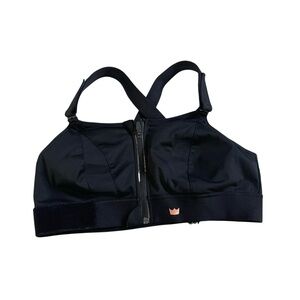 SheFit Flex Medium Impact Sports Bra Black 2 Luxe Athletic Gym
